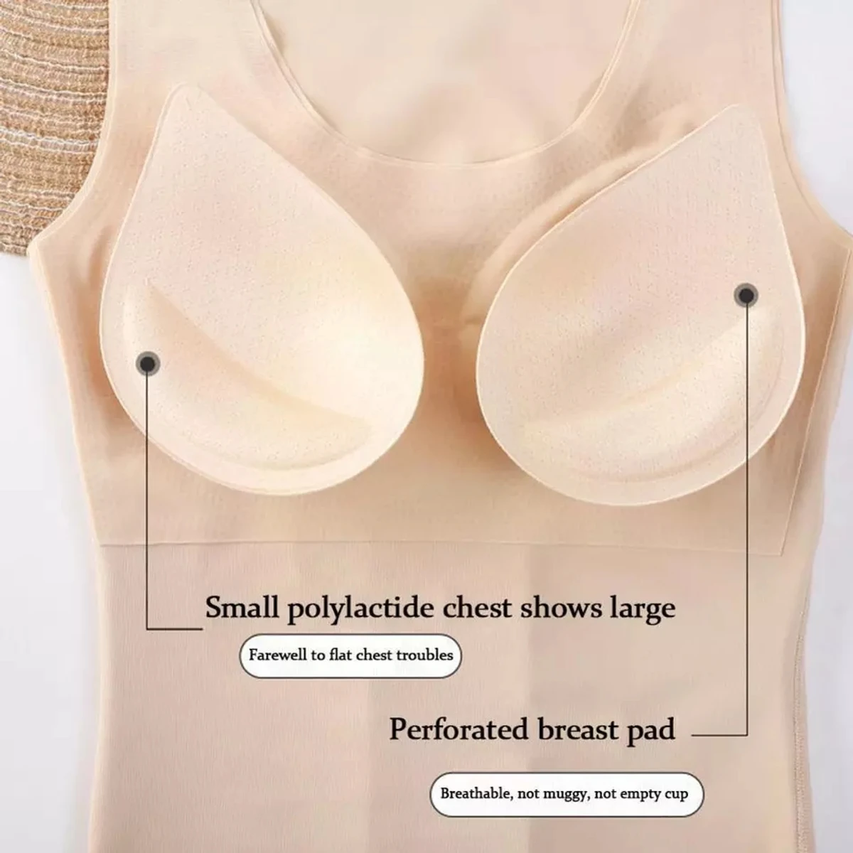Breast And Belly Shaper Bra