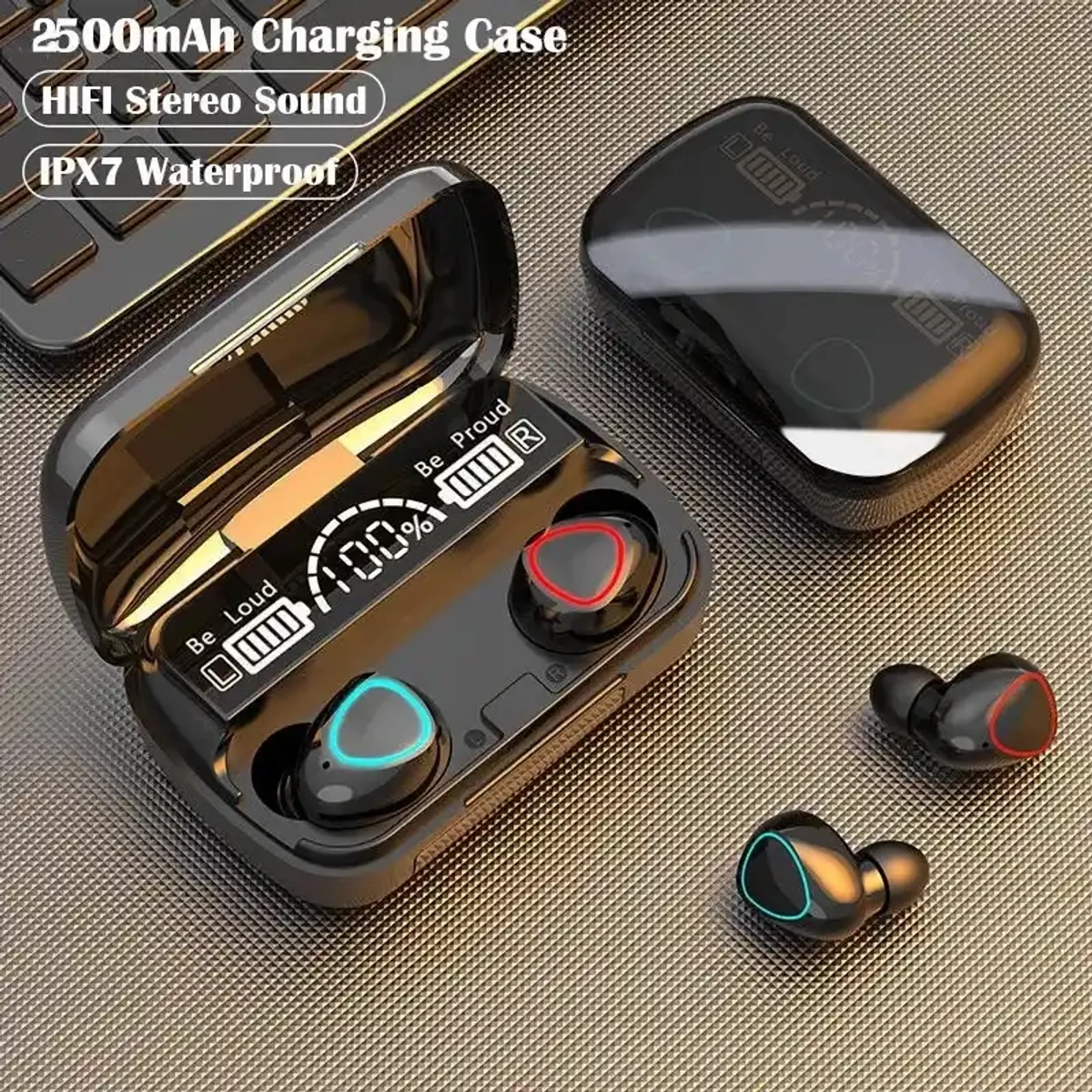 M10 LED HEADPHONE WITH POWER BANK