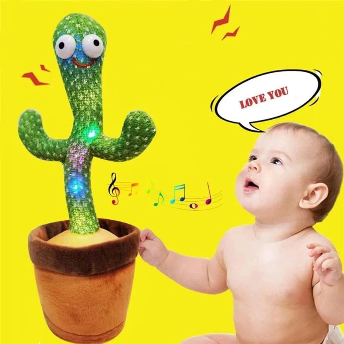 Dancing Cactus Funny Baby Toy